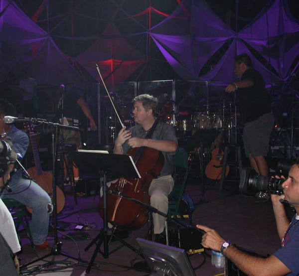 Christopher Glansdorp at MTV Unplugged
